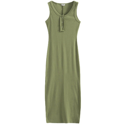 Adiffu Summer Halter Dress