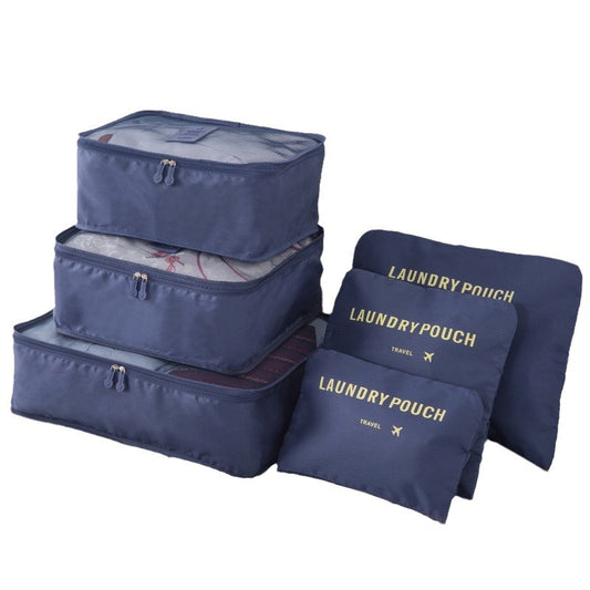 Adiffu Travel Storage Bag 6-piece Storage Bag Clothing Organizer Bag