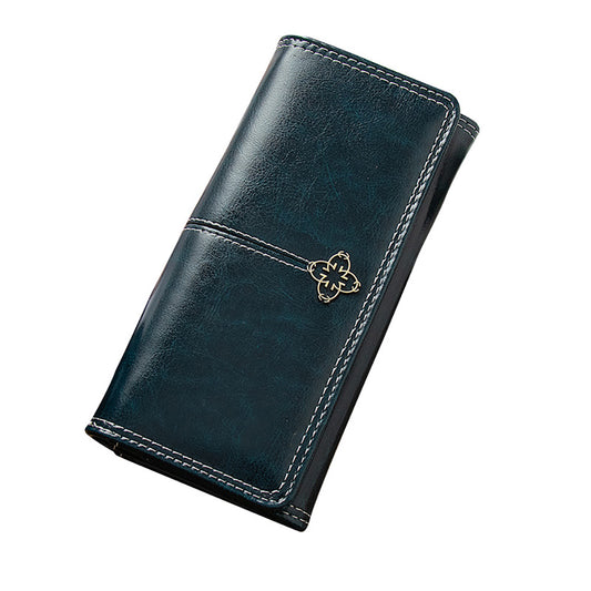 Adiffu Retro Long Multifunctional Wallet