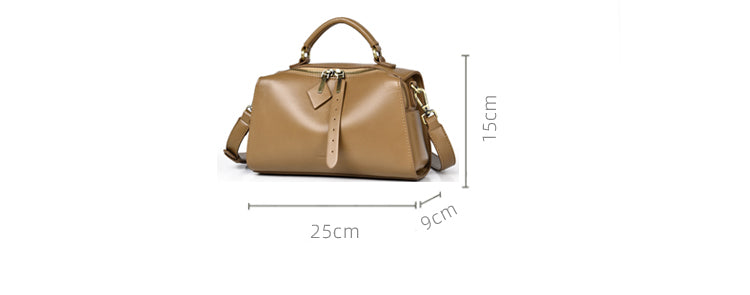 Soft Leather Pillow Bag For Women
