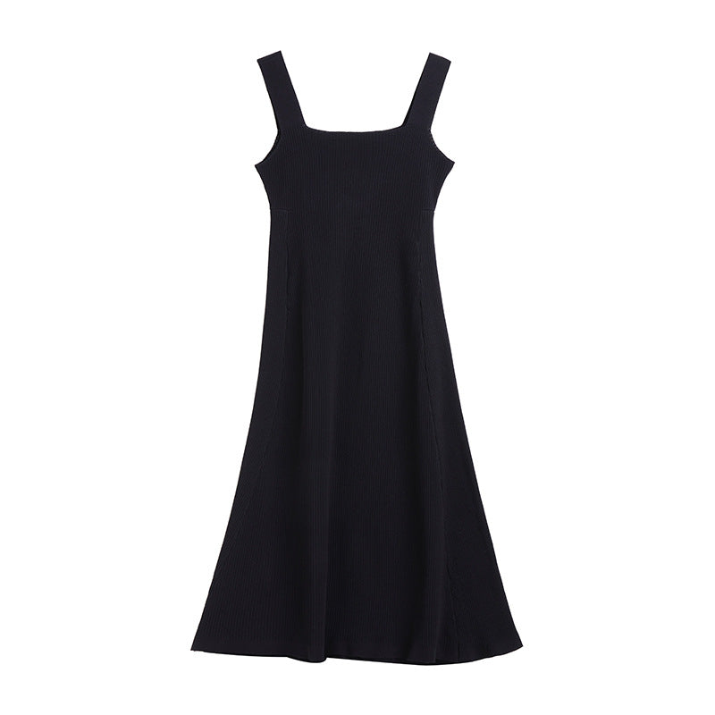 Adiffu French Camisole Sweater Dress