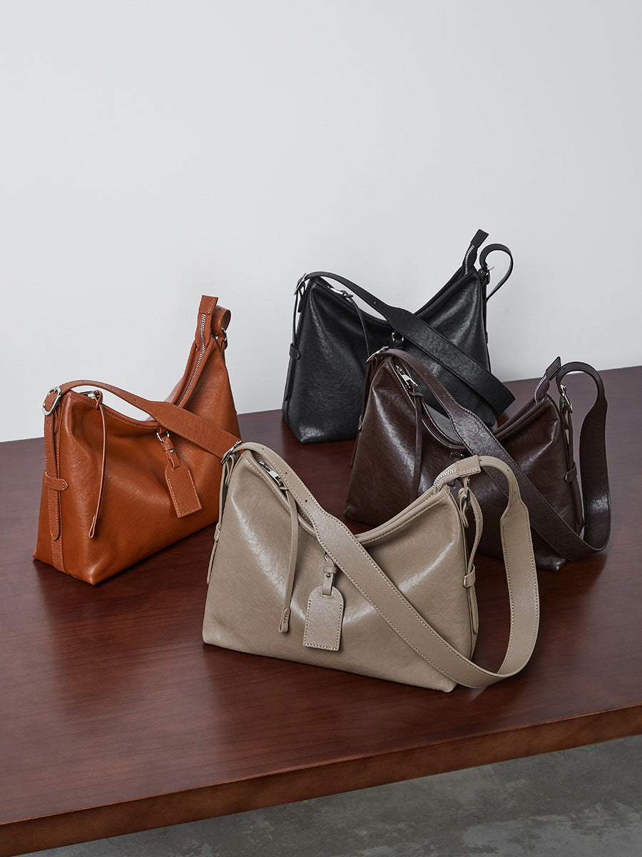 Adiffu Elegant Leather Shoulder Bag