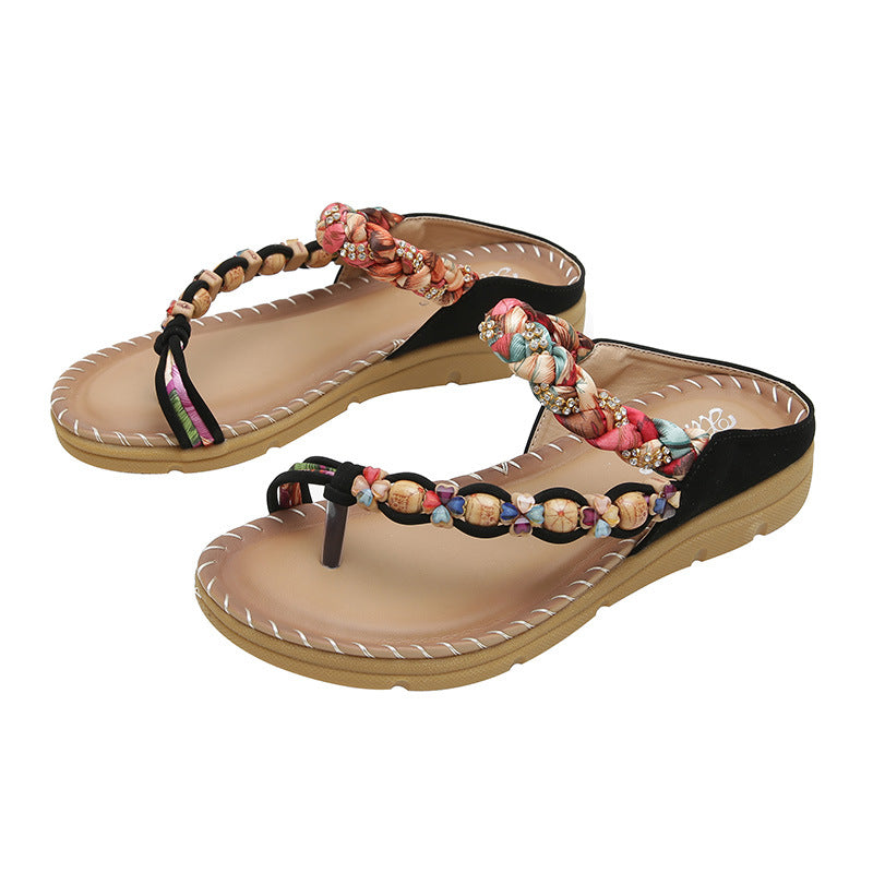 Summer Bohemian Beach Sandals For Women