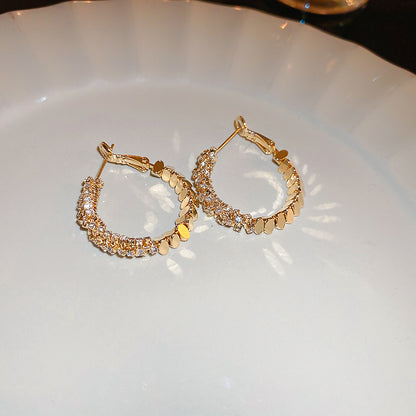 Adiffu Fancy Round Earrings