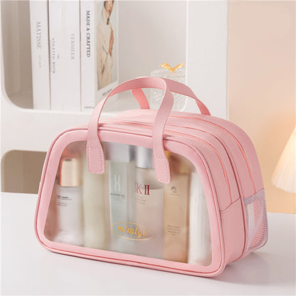 Adiffu Dry And Wet Separation Toiletry Bag Portable Makeup Bag Swimming Fitness Outdoor Travel Storage Bag
