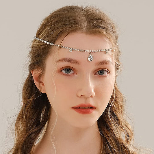 Adiffu Exotic fashion water Drop Head Chain