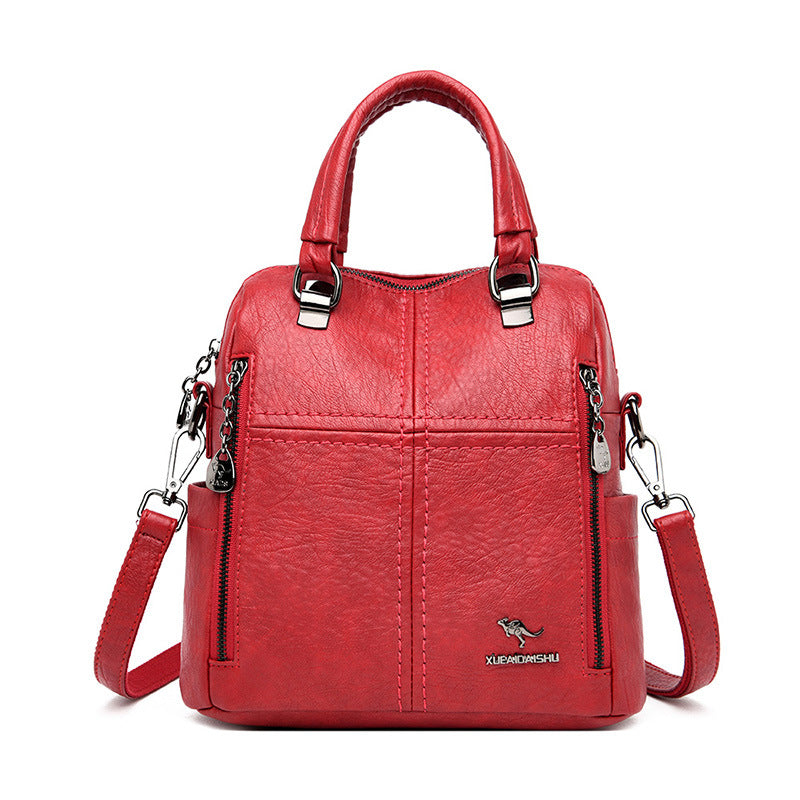 Adiffu Fashion Multi-Functional Backpack Handbag Single Shoulder Crossbody Bag