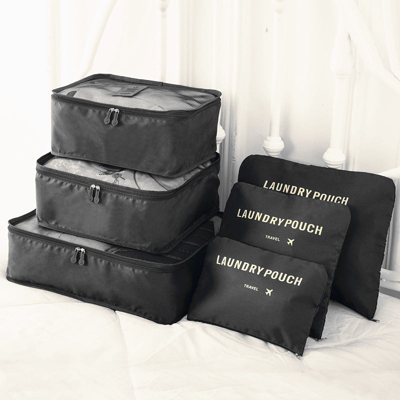 Adiffu Travel Storage Bag 6-piece Storage Bag Clothing Organizer Bag