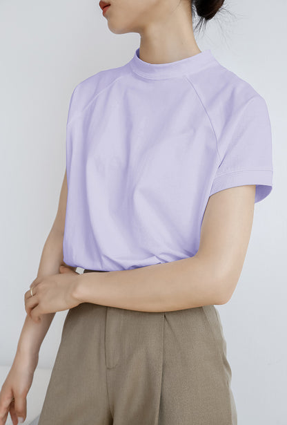Adiffu Cotton Short-sleeved Women's T-shirt