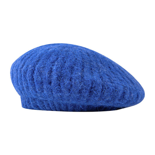 Adiffu Autumn/Winter British Vintage Knit Beret