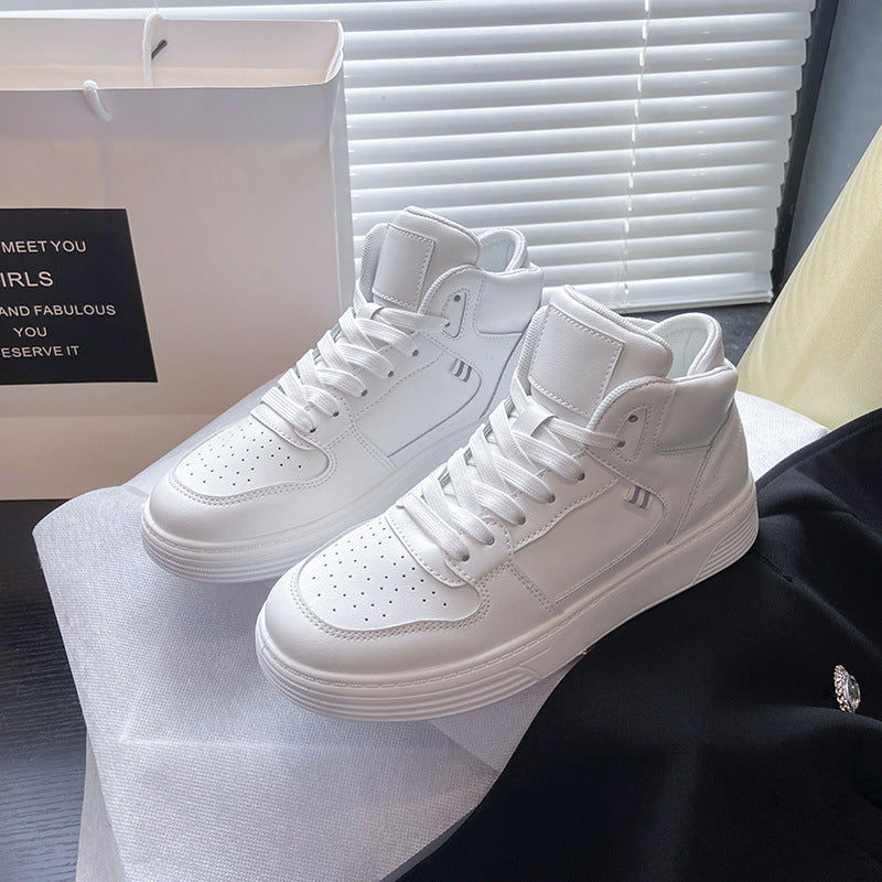 High Top Height Increasing Board Shoes For Women