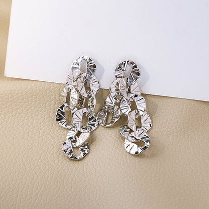 Sparkling Tassel Earrings