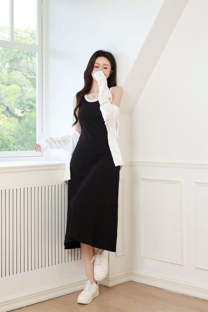 Summer Casual Vest Dress