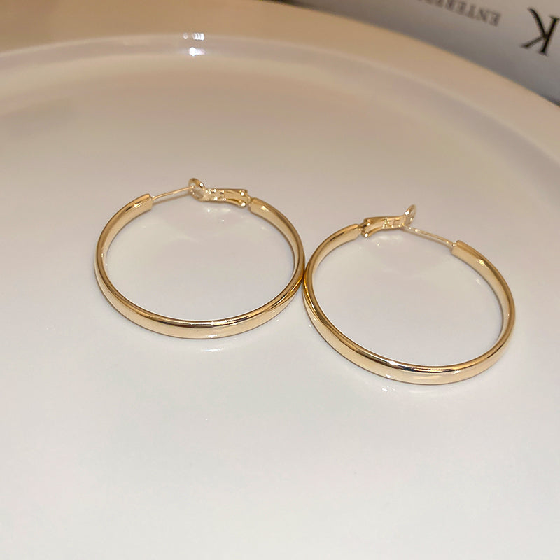 Adiffu French Metallic Earrings