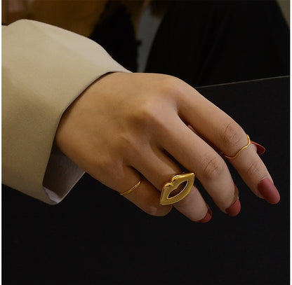 Adiffu Personalized Lip Ring