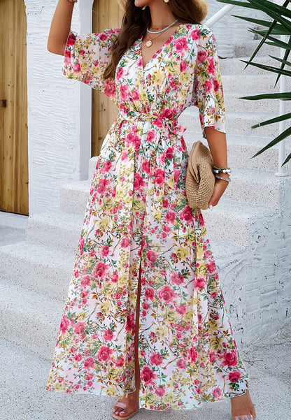 Adiffu Elegant A-line Dress