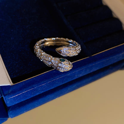 Adiffu Vintage Serpentine Open Ring