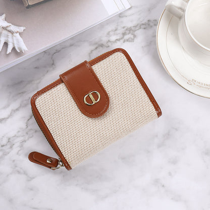 Adiffu Short Multi-Card Wallet For Women