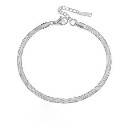 Adiffu Special Herringbone Anklet