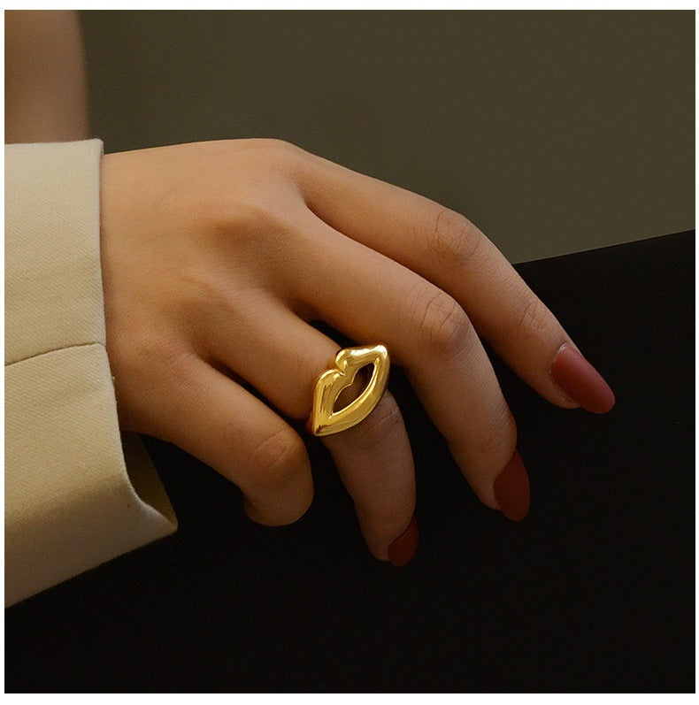Adiffu Personalized Lip Ring