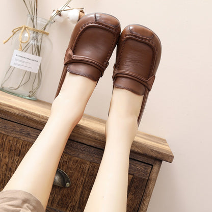 Leather Handmade Women's Loafer