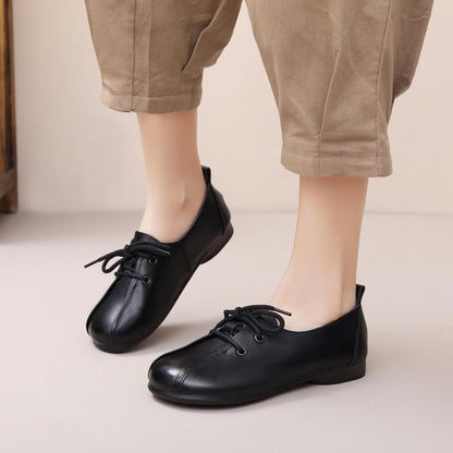 Adiffu Vintage Lace-up Women's Shoes
