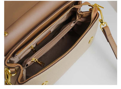 Adiffu Vintage Khaki/Black Crossbody Bag