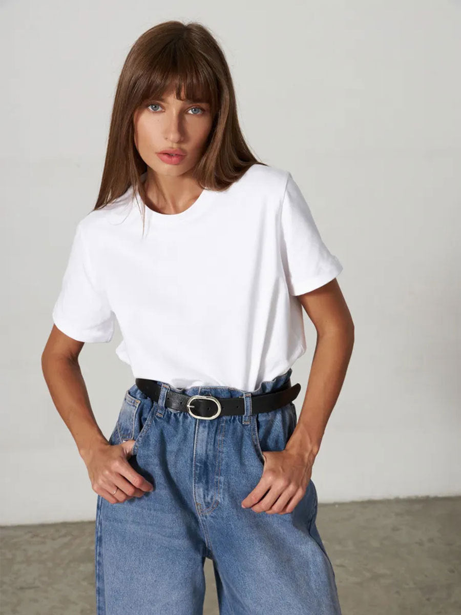 Adiffu Fashion Casual Crew Neck Short-sleeved T-shirt