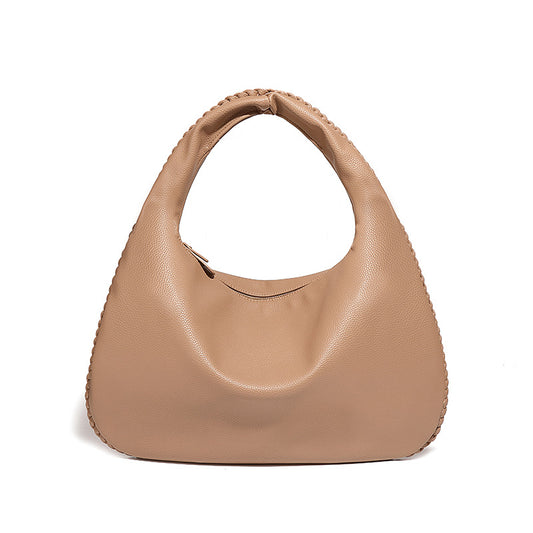 Adiffu Large Capacity Stylish Hand-Held Crescent Bag
