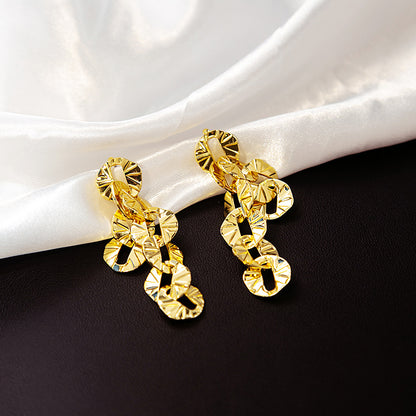 Sparkling Tassel Earrings