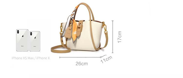 Trendy Crossbody Commuter Tote Bag