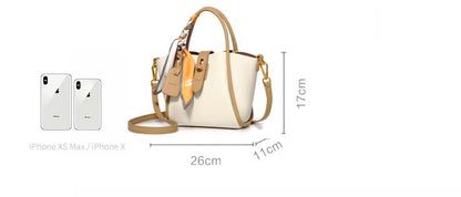 Trendy Crossbody Commuter Tote Bag