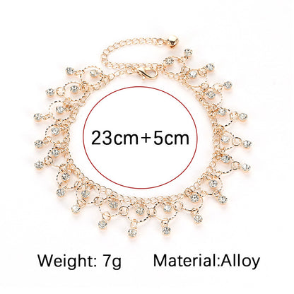 Adiffu Fashion Beach Dance Yoga Anklet