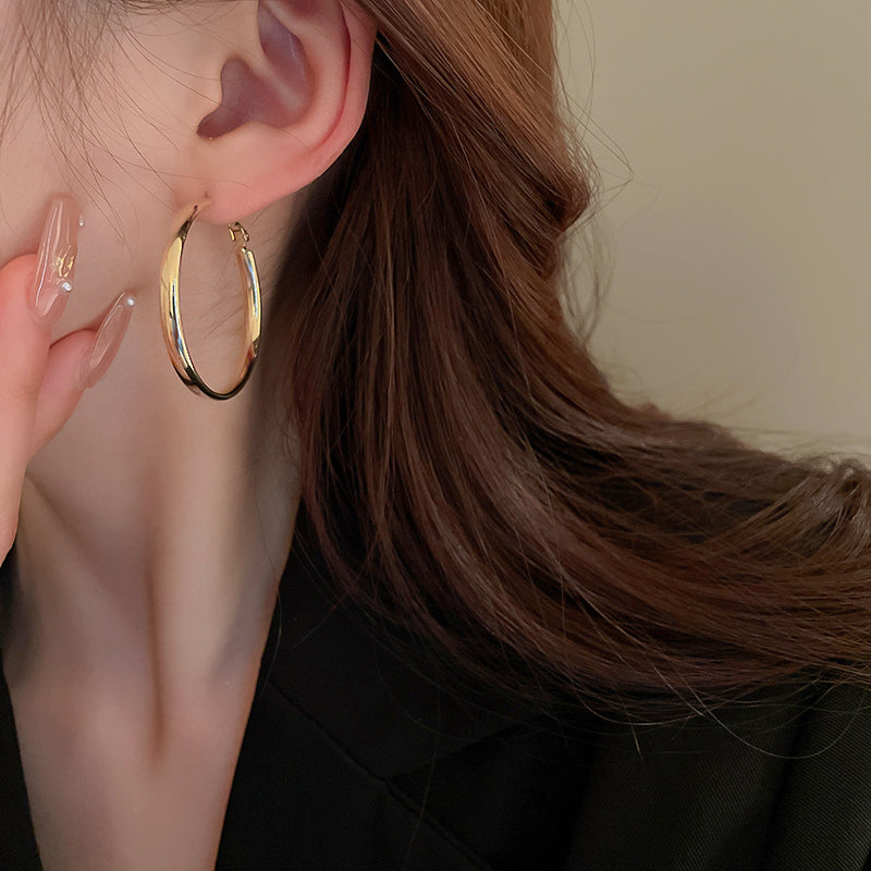 Adiffu French Metallic Earrings