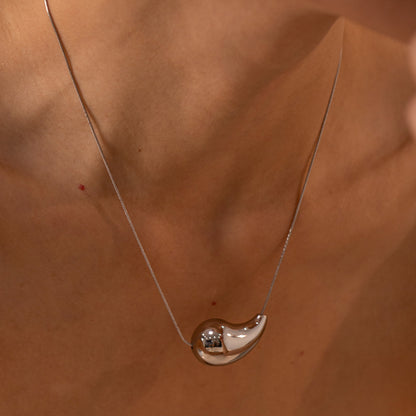Adiffu Chubby Drop Pendant Necklace