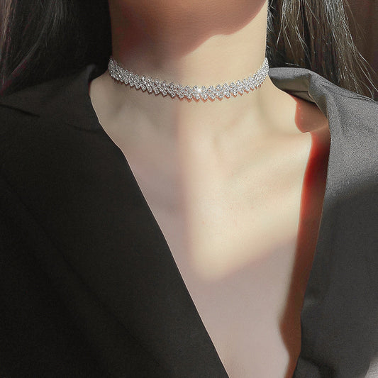 Stylish Diamond Necklace