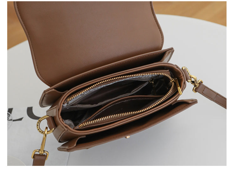 Adiffu High-end Saddle Bag Messenger Bag