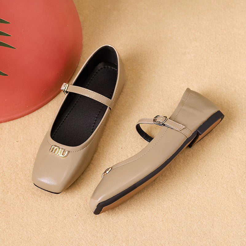 Adiffu Comfortable Mary Jane Flats