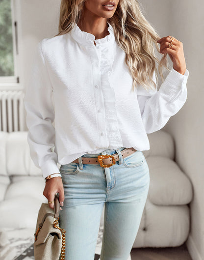 Adiffu Elegant Striped Blouse