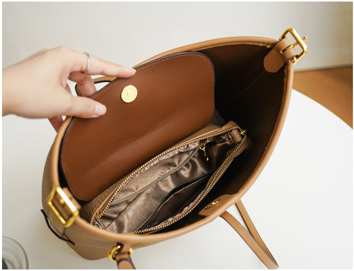 Adiffu Chic Shoulder Bag With Pouch