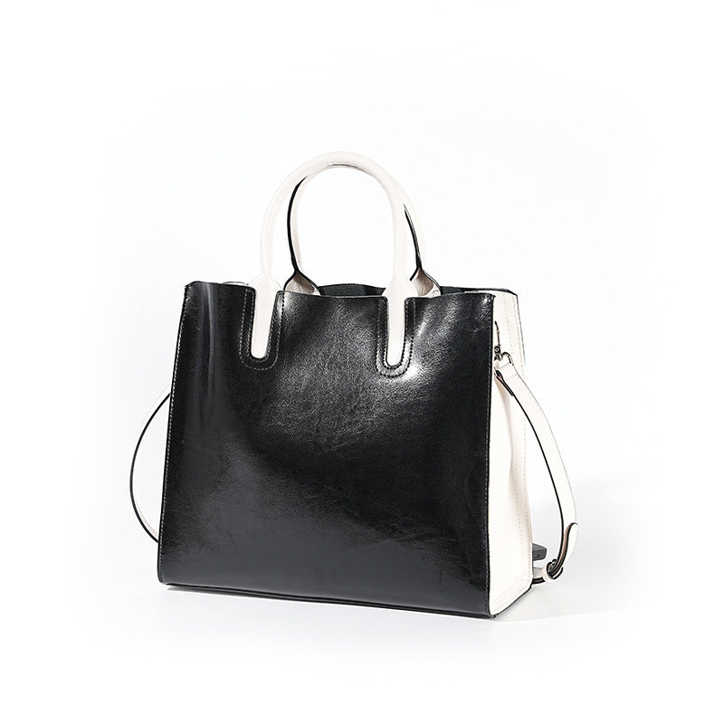 Adiffu Large Capacity Genuine Leather Business Bag For Women