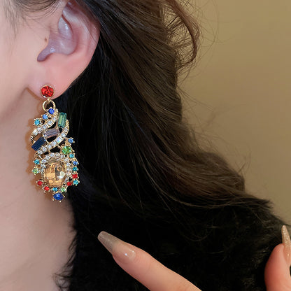 Adiffu Colored Medieval Necklaces And Earrings