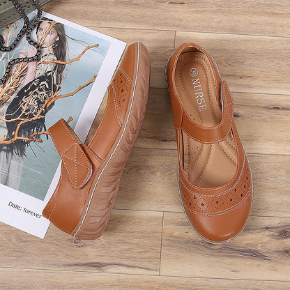 Adiffu Shallow Breathable Soft Soled Comfortable Flat Gommino
