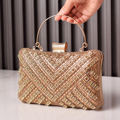 Adiffu Fashion Rhinestone Bag