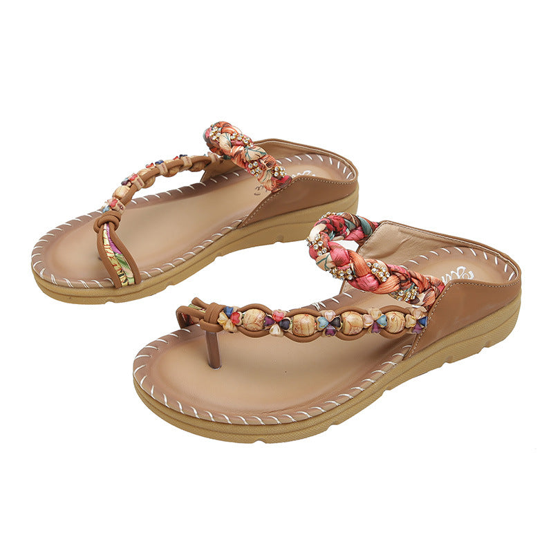 Summer Bohemian Beach Sandals For Women