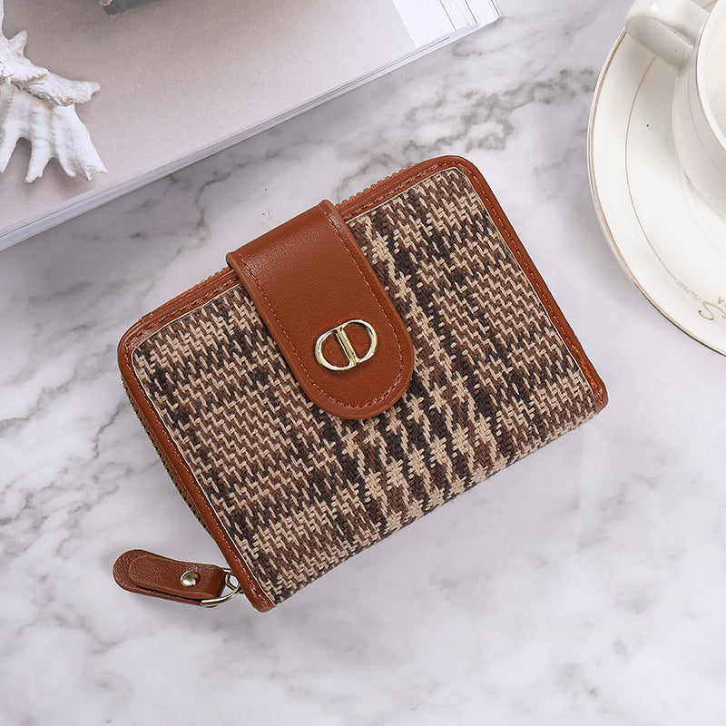 Adiffu Short Multi-Card Wallet For Women