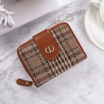 Adiffu Short Multi-Card Wallet For Women