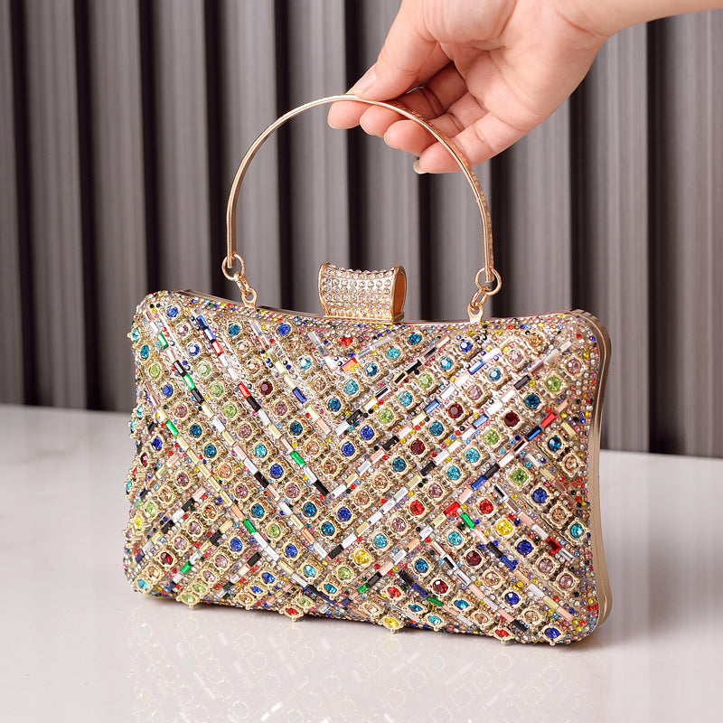 Adiffu Fashion Rhinestone Bag