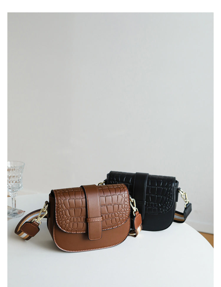 Trendy Saddle Crossbody Bag