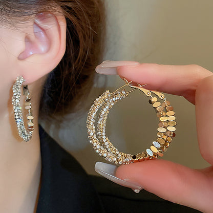Adiffu Fancy Round Earrings